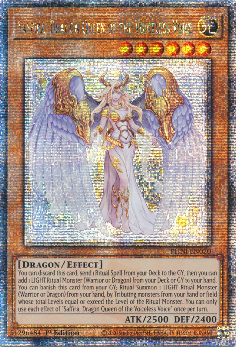 Saffira, Dragon Queen of the Voiceless Voice, Phantom Nightmare · PHNI-EN020