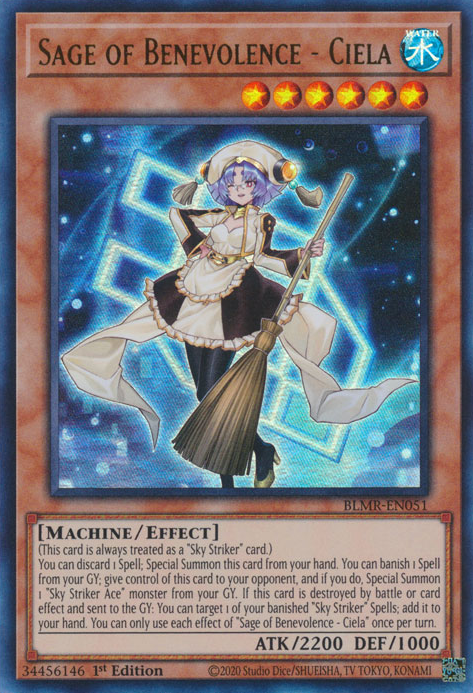 Sage of Benevolence - Ciela, Battles of Legend: Monstrous Revenge · BLMR-EN051