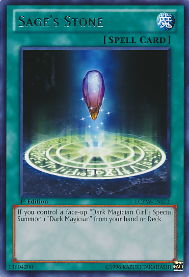 Sage's Stone, Legendary Collection 3: Yugi's World Mega Pack · LCYW-EN073