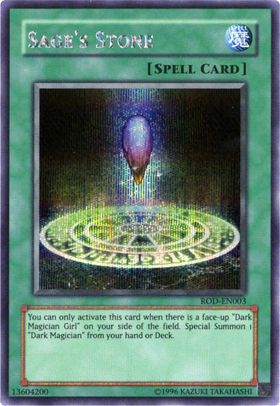Sage's Stone, Yu-Gi-Oh! Reshef of Destruction promotional cards · ROD-EN003