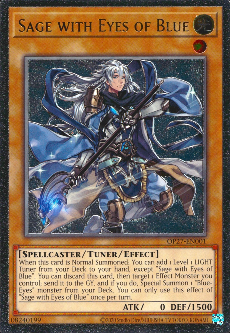 Sage with Eyes of Blue, OTS Tournament Pack 27 · OP27-EN001