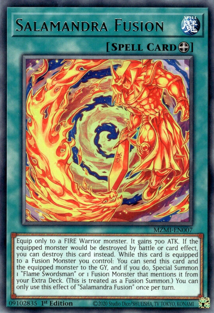 Salamandra Fusion, Maze of Millennia · MZMI-EN007