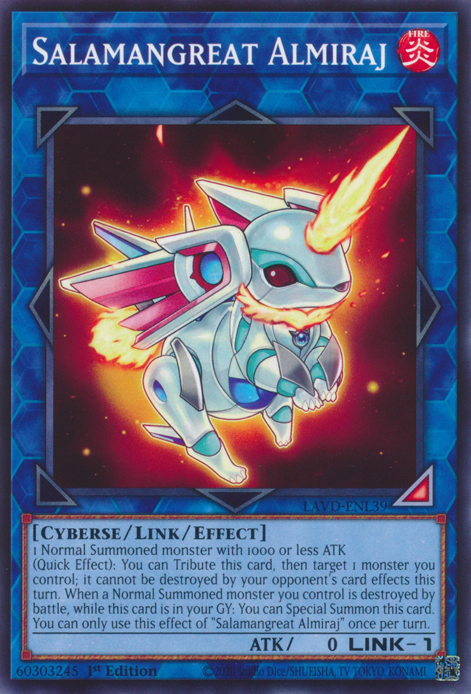 Salamangreat Almiraj, Legendary Arc-V Decks · LAVD-ENL39