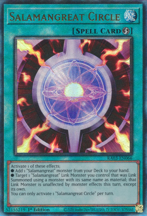 Salamangreat Circle, Quarter Century Bonanza · RA03-EN066