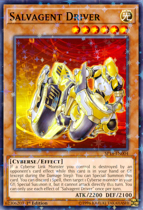 Salvagent Driver, Star Pack VRAINS · SP18-EN004
