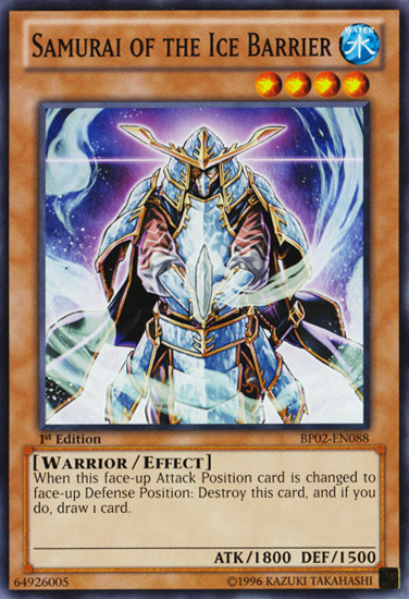 Samurai of the Ice Barrier, Battle Pack 2: War of the Giants · BP02-EN088