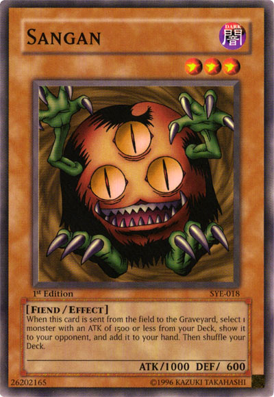 Sangan, Starter Deck: Yugi Evolution · SYE-018