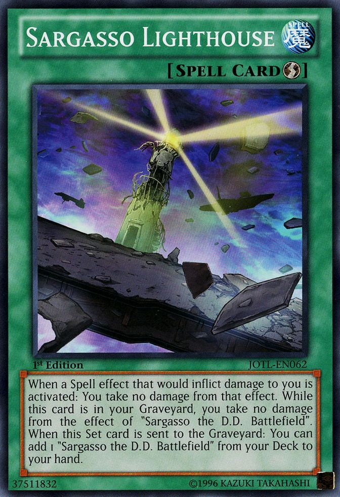 Sargasso Lighthouse, Judgment of the Light Sneak Peek Participation Card · JOTL-EN062