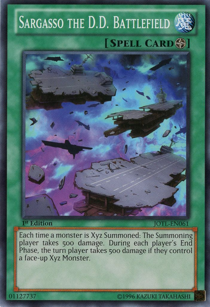 Sargasso the D.D. Battlefield, Judgment of the Light Sneak Peek Participation Card · JOTL-EN061