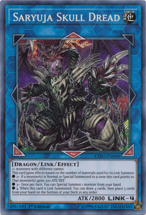 Saryuja Skull Dread, Extreme Force Sneak Peek Participation Card · EXFO-EN048