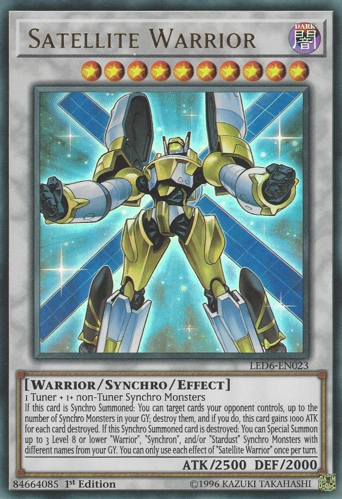 Satellite Warrior, Legendary Duelists: Magical Hero · LED6-EN023