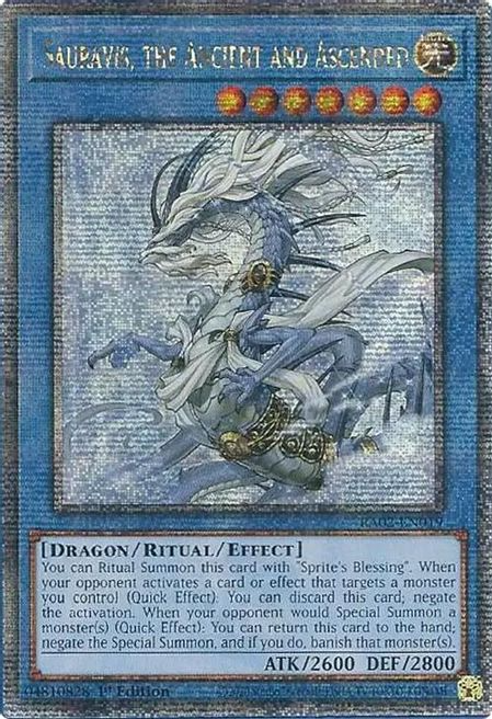 Sauravis, the Ancient and Ascended, 25th Anniversary Rarity Collection II · RA02-EN019