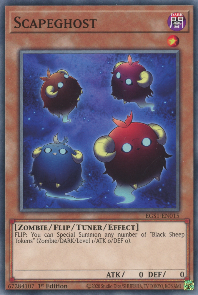 Scapeghost, Egyptian God Deck: Slifer the Sky Dragon · EGS1-EN015