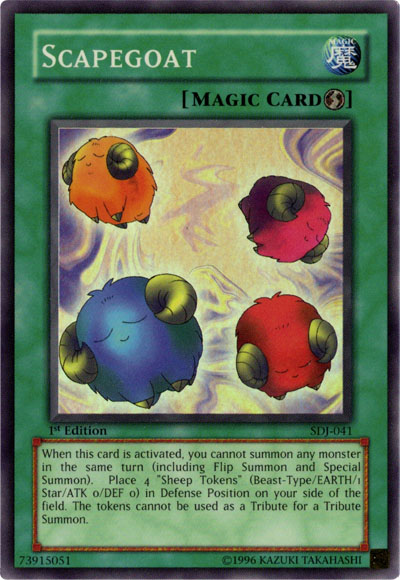 Scapegoat, Starter Deck: Joey · SDJ-041