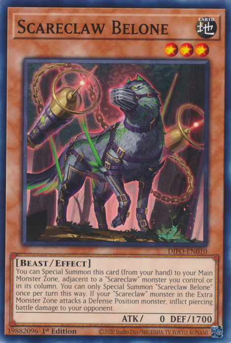 Scareclaw Belone, Dimension Force · DIFO-EN010
