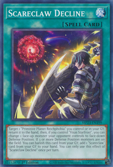 Scareclaw Decline, 25th Anniversary Tin: Dueling Heroes Mega Pack · MP23-EN199