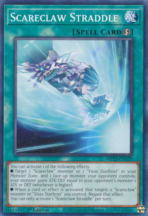 Scareclaw Straddle, 25th Anniversary Tin: Dueling Heroes Mega Pack · MP23-EN139