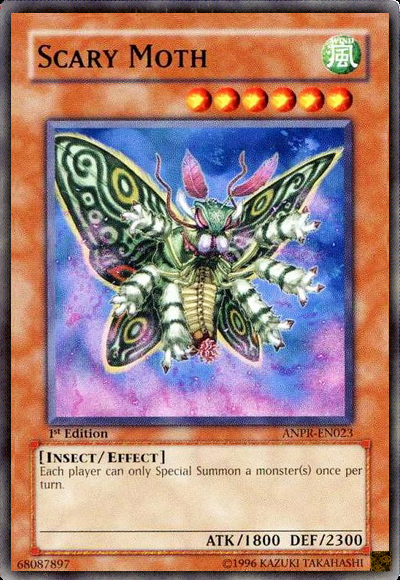 Scary Moth, Ancient Prophecy Sneak Peek Participation Card · ANPR-EN023