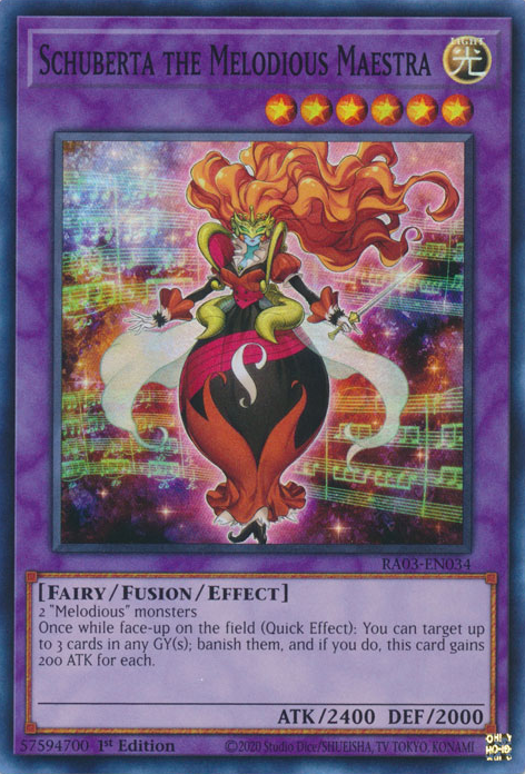 Schuberta the Melodious Maestra, Quarter Century Bonanza · RA03-EN034