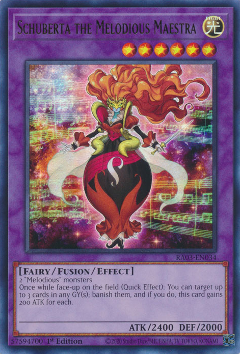 Schuberta the Melodious Maestra, Quarter Century Bonanza · RA03-EN034