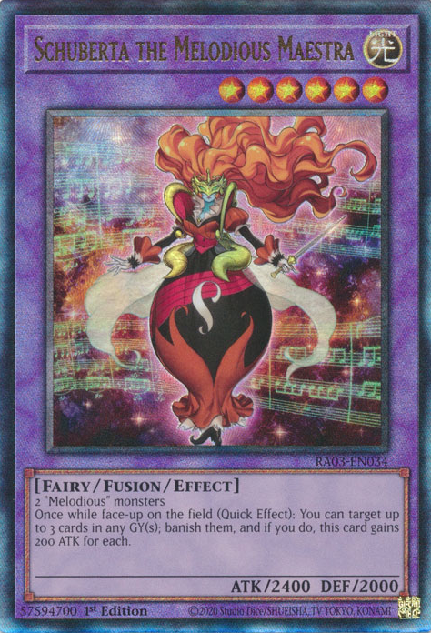 Schuberta the Melodious Maestra, Quarter Century Bonanza · RA03-EN034