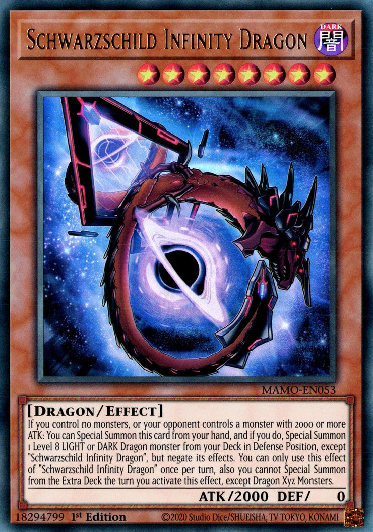 Schwarzschild Infinity Dragon, Magnificent Monsters · MAMO-EN053