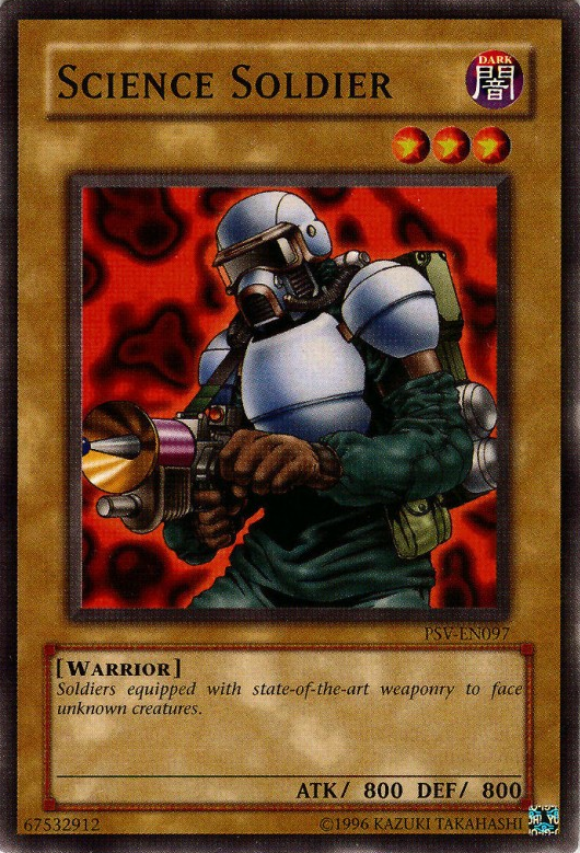 Science Soldier, Pharaoh's Servant · PSV-097