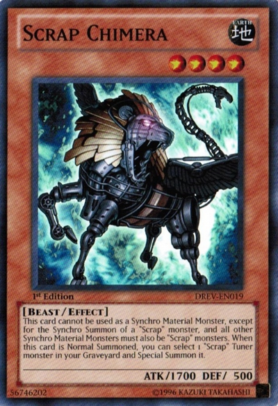 Scrap Chimera, Duelist Revolution Sneak Peek Participation Card · DREV-EN019