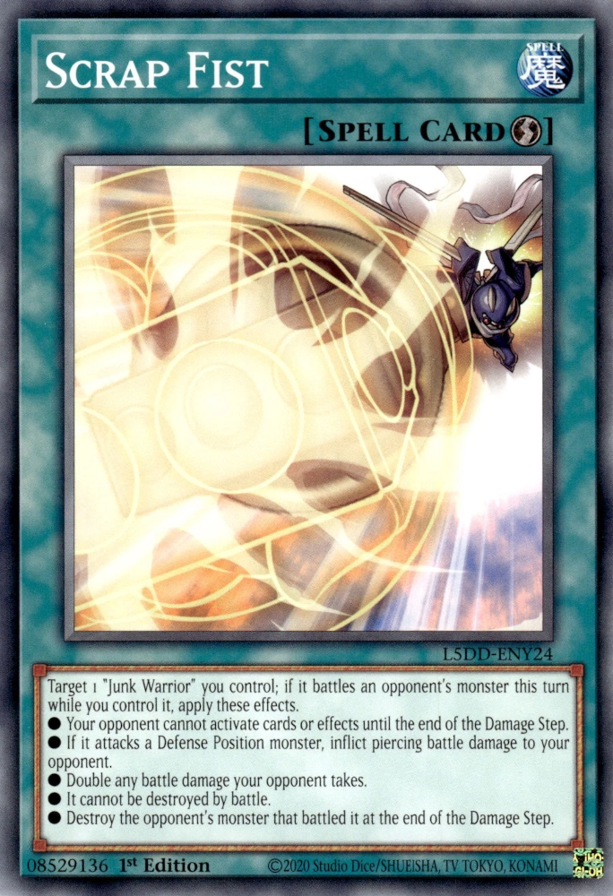 Scrap Fist, Legendary 5D's Decks · L5DD-ENY24