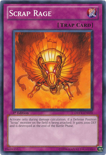 Scrap Rage, Duelist Revolution Sneak Peek Participation Card · DREV-EN070