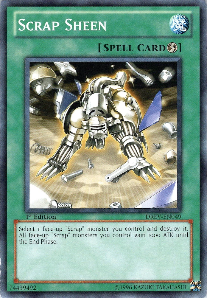 Scrap Sheen, Duelist Revolution Sneak Peek Participation Card · DREV-EN049