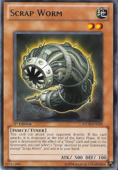 Scrap Worm, Storm of Ragnarok Sneak Peek Participation Card · STOR-EN029