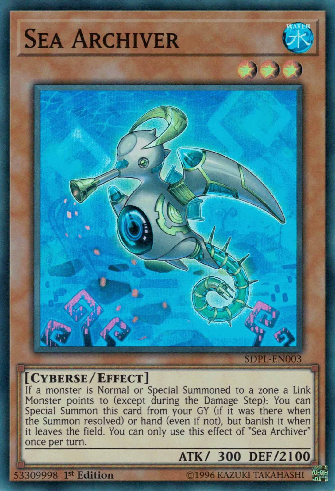 Sea Archiver, Structure Deck: Powercode Link · SDPL-EN003