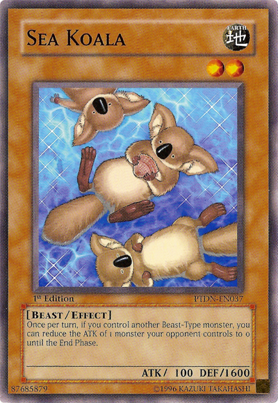 Sea Koala, Phantom Darkness Sneak Peek Participation Card · PTDN-EN037