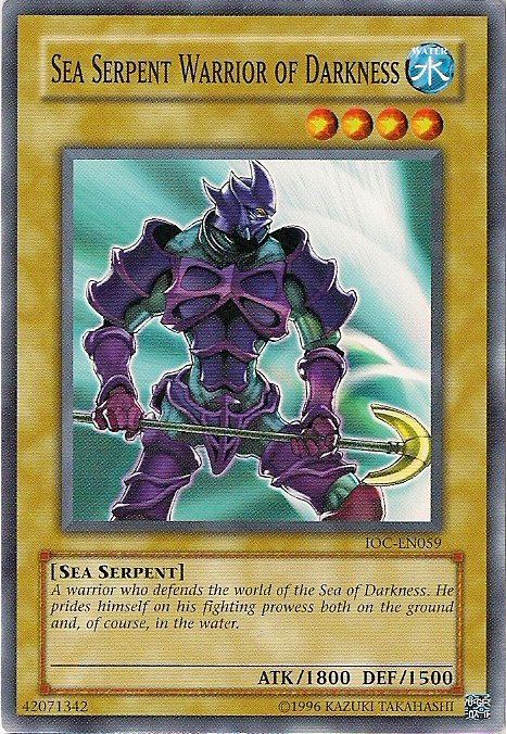 Sea Serpent Warrior of Darkness, Invasion of Chaos · IOC-059