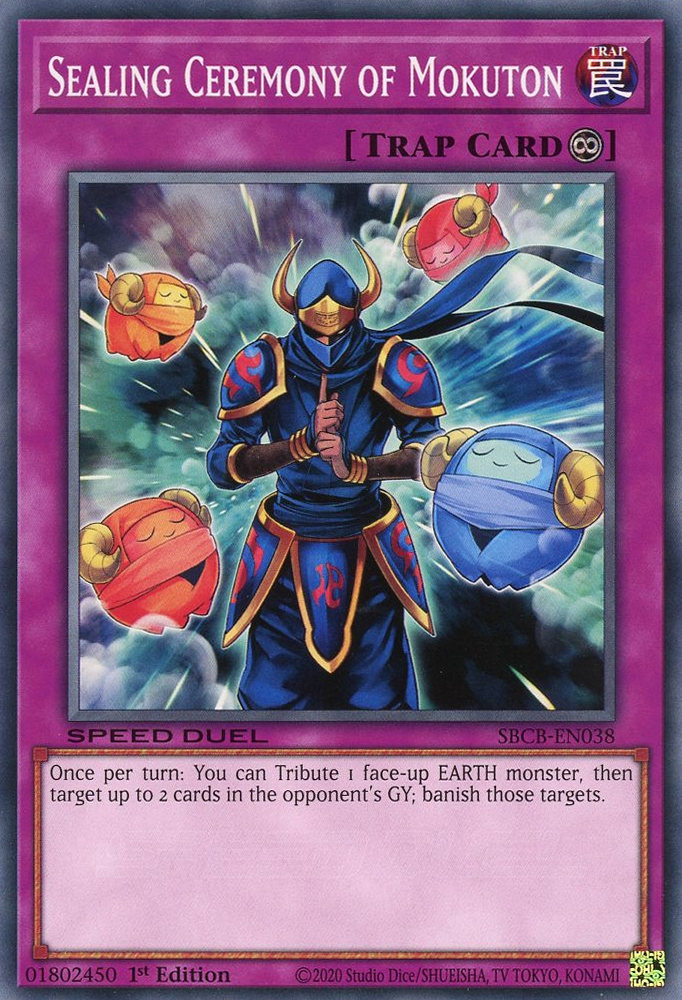 Sealing Ceremony of Mokuton, Speed Duel: Battle City Box · SBCB-EN038