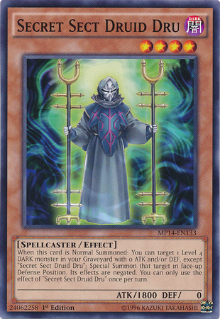 Secret Sect Druid Dru, 2014 Mega-Tin Mega Pack · MP14-EN133