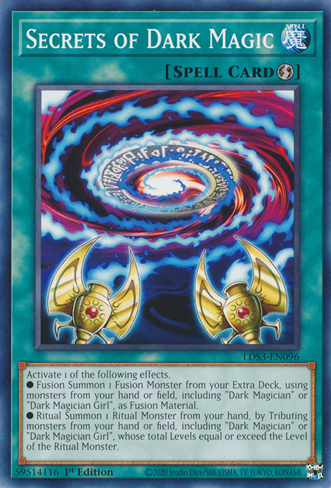 Secrets of Dark Magic, Legendary Duelists: Season 3 · LDS3-EN096