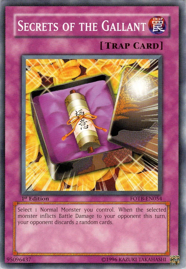 Secrets of the Gallant, Force of the Breaker Sneak Peek Participation Card · FOTB-EN054