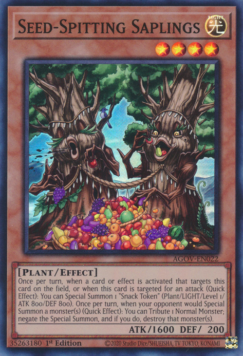 Seed-Spitting Saplings, Age of Overlord · AGOV-EN022