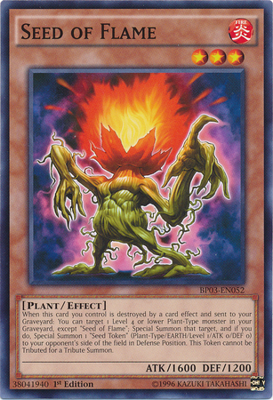 Seed of Flame, Battle Pack 3: Monster League · BP03-EN052