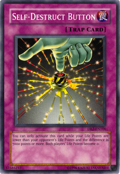 Self-Destruct Button, Dark Revelation Volume 2 · DR2-EN106
