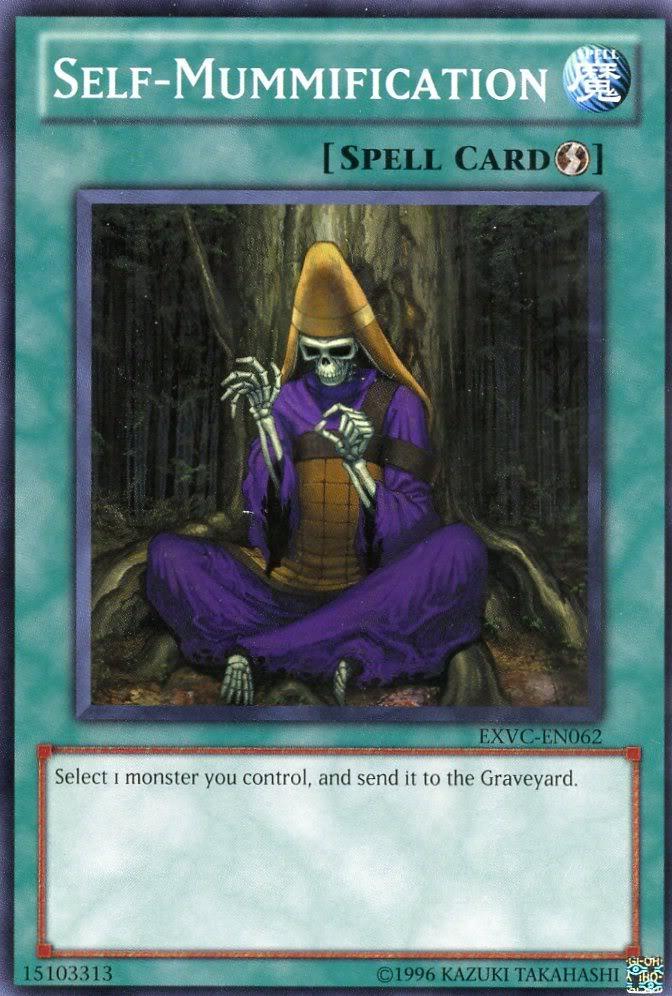 Self-Mummification, Extreme Victory Sneak Peek Participation Card · EXVC-EN062