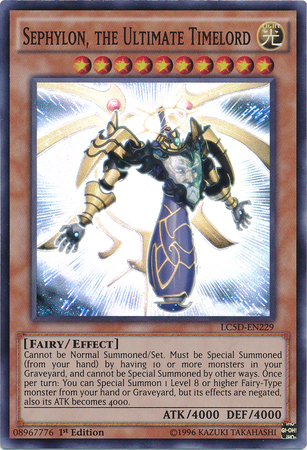 Sephylon, the Ultimate Timelord, Legendary Collection 5D's Mega Pack · LC5D-EN229