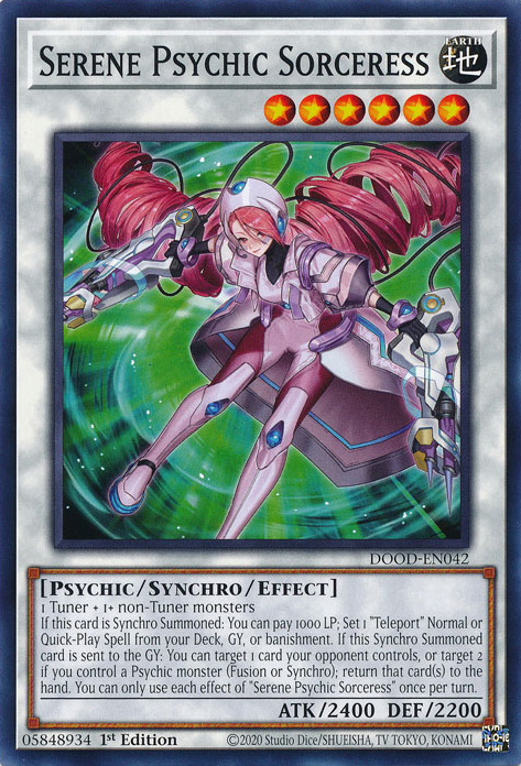 Serene Psychic Sorceress, Doom of Dimensions · DOOD-EN042