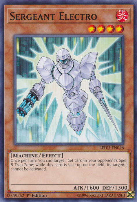 Sergeant Electro, Legendary Duelists · LEDU-EN046