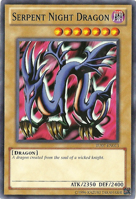 Serpent Night Dragon, Turbo Pack: Booster Seven · TU07-EN013