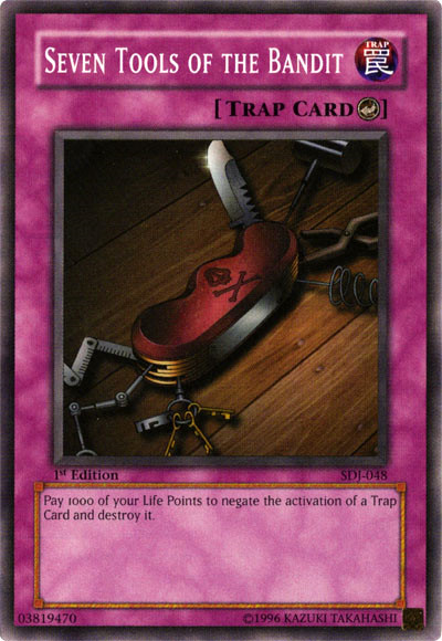 Seven Tools of the Bandit, Starter Deck: Joey · SDJ-048