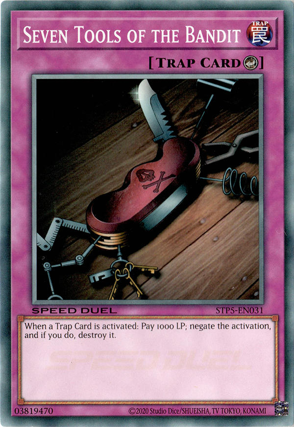 Seven Tools of the Bandit, Speed Duel Tournament Pack 5 · STP5-EN031