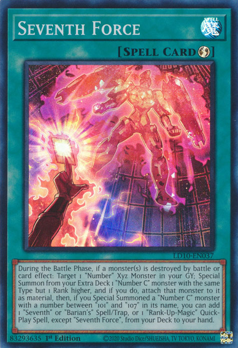 Seventh Force, Legendary Duelists: Soulburning Volcano · LD10-EN037